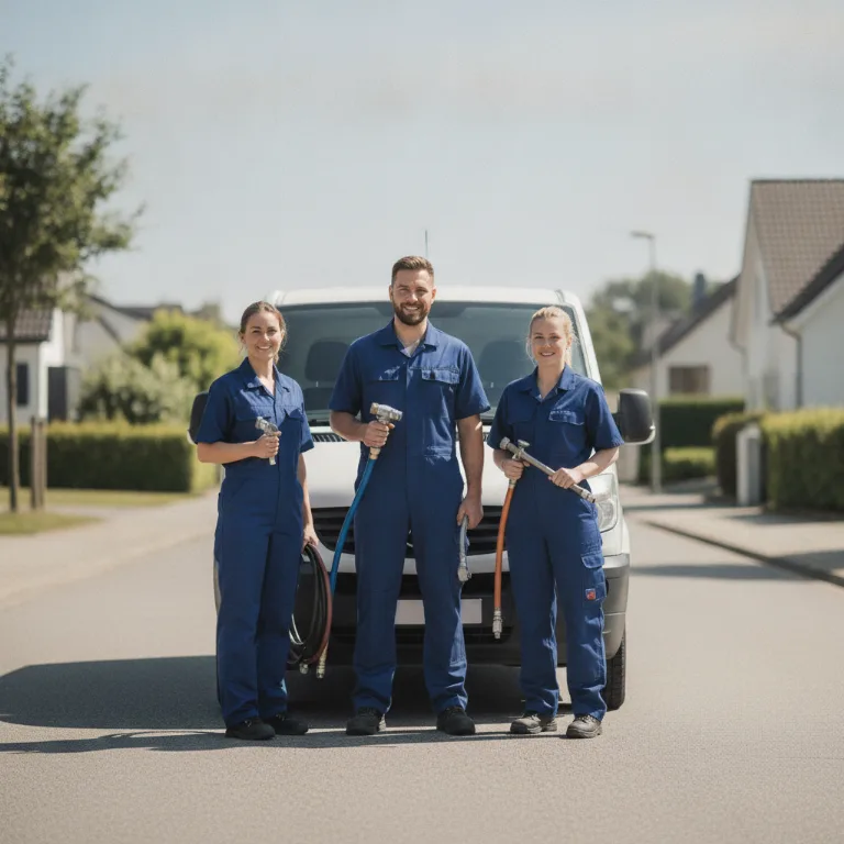 Klärgrube Leeren Team in Wohlen